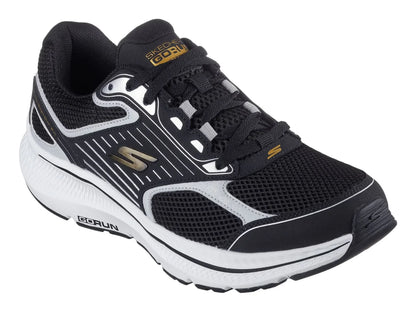 Tenis Skechers Run Consistent 20 Negro con Plata para Hombre