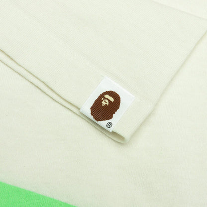 Saint M6 x Bape Handprint Genuine Nowhere Journey S S Tee White Green