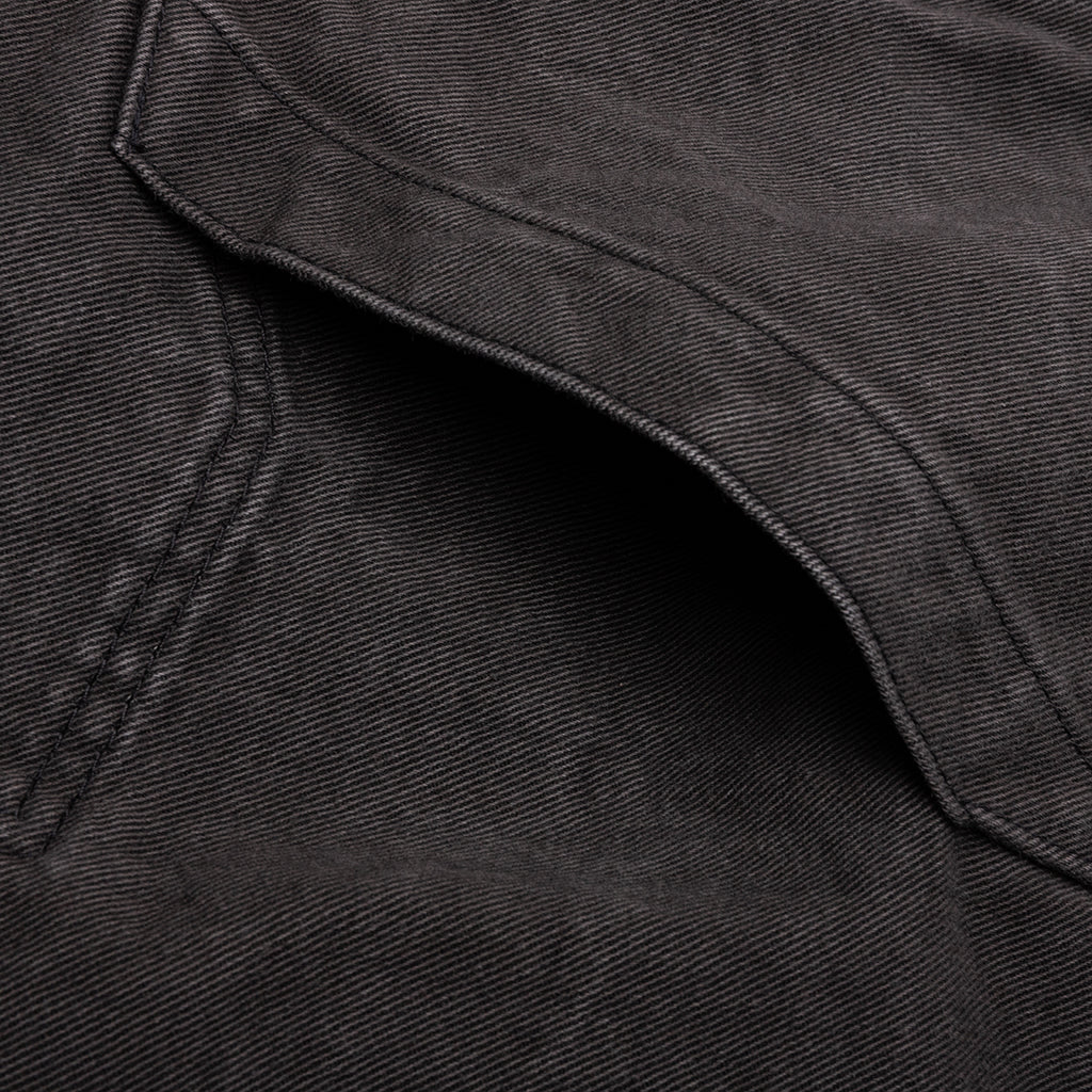 Denim Hoodie Gray