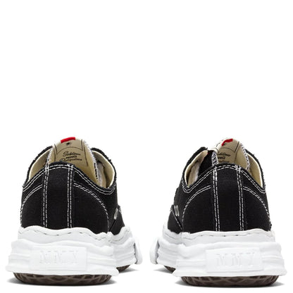 Hank Low OG Sole Toe Cap Canvas Sneaker Black