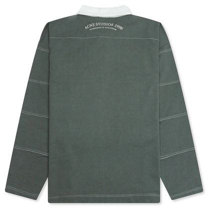 Floragatan Artwork Polo Vintage Green
