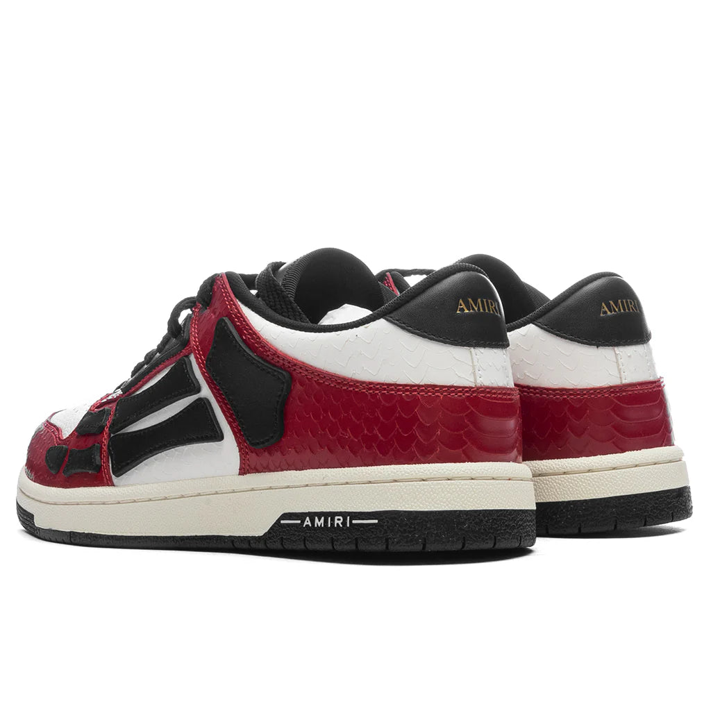 Snake Skel Top Low Red
