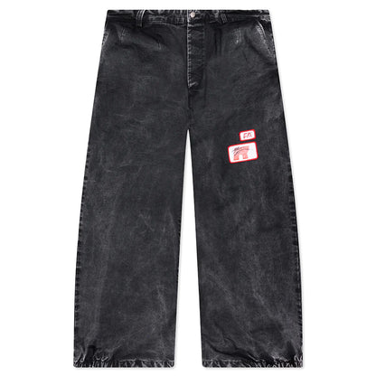 Working Man Penta Pant Washed Black