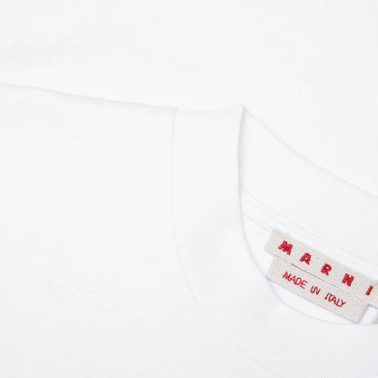 Contrast Pocket T Shirt Lily White