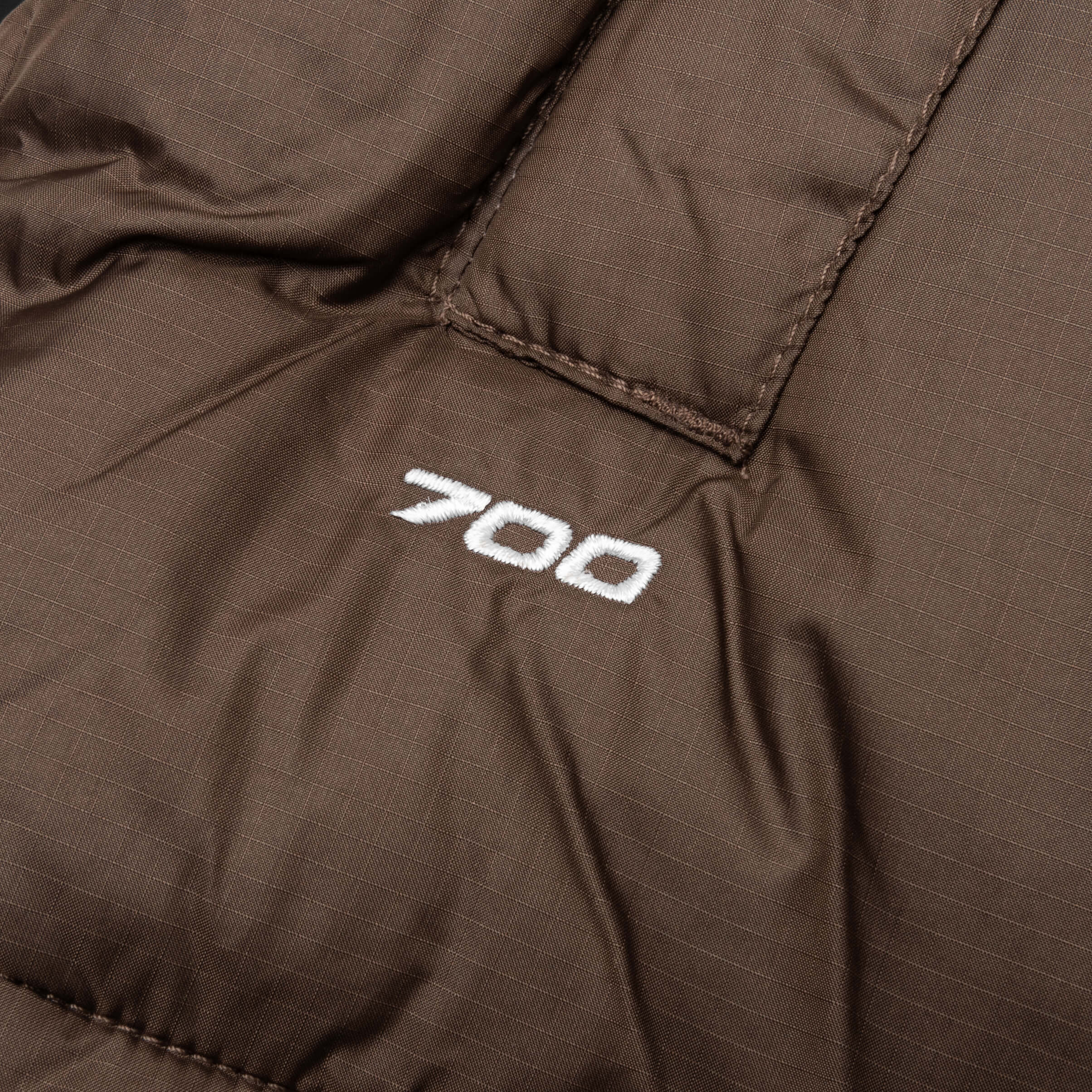 1996 Retro Nuptse Vest Smokey Brown