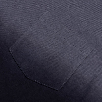 Garment Dye Cotton Jersey L S T Shirt Black