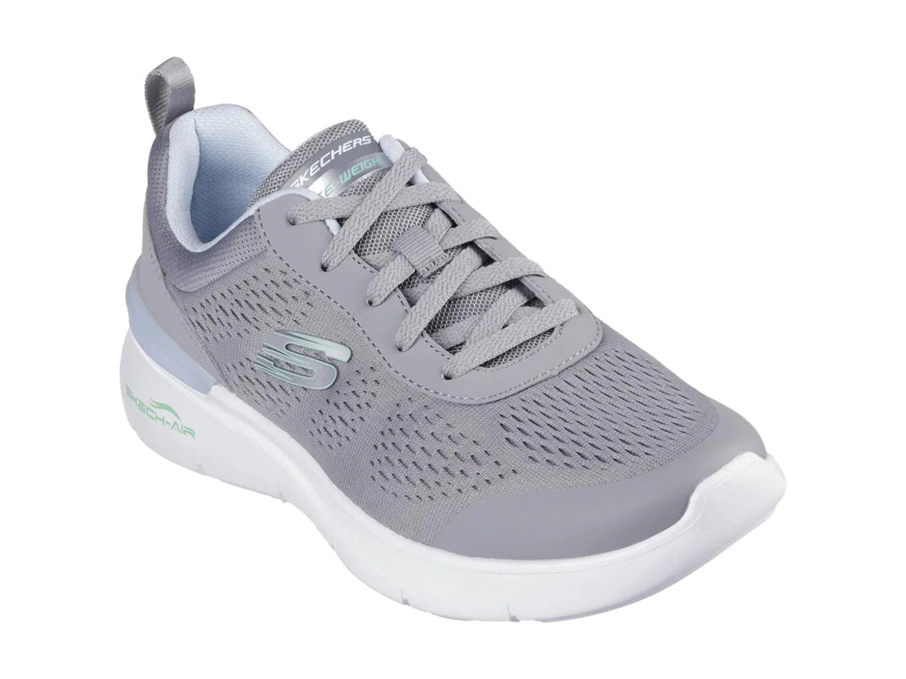 Tenis Skechers Skech Air Dynamight Gris para Mujer
