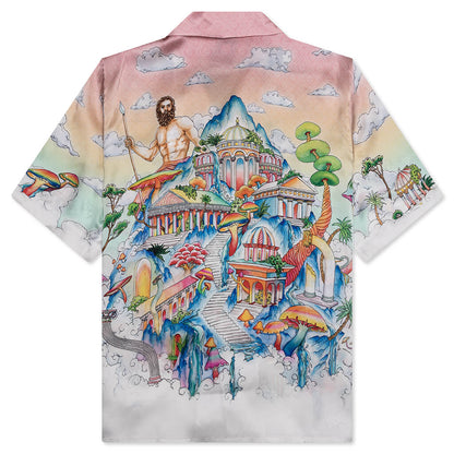 The Road To Knowledge S S Cuban Collar Shirt Multi