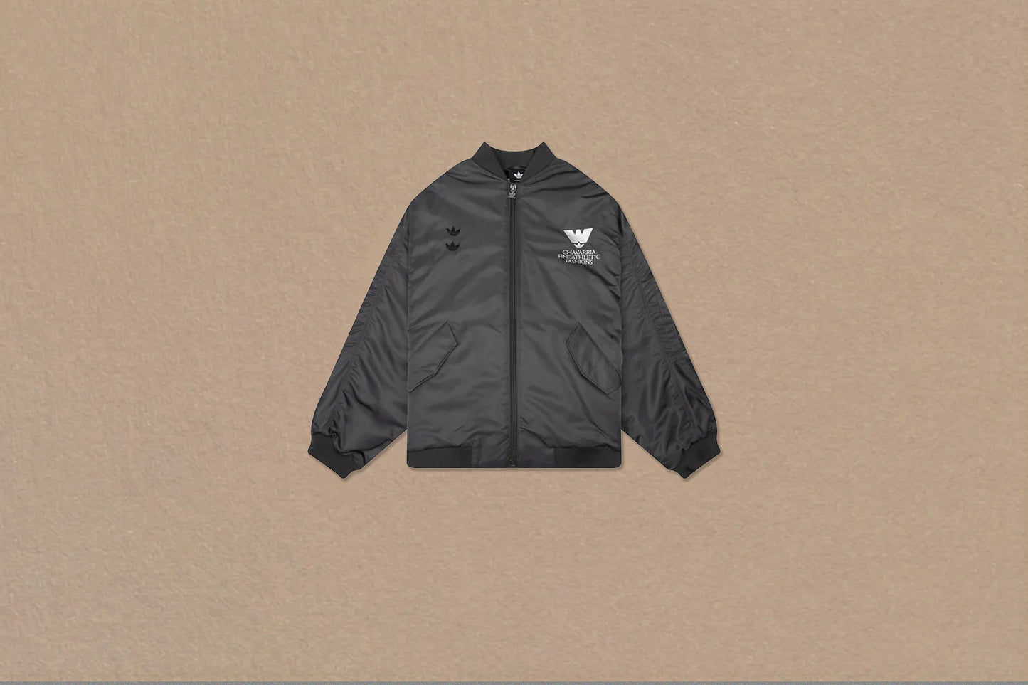 adidas Originals x Willy Chavarria Bomber Jacket Grey Six
