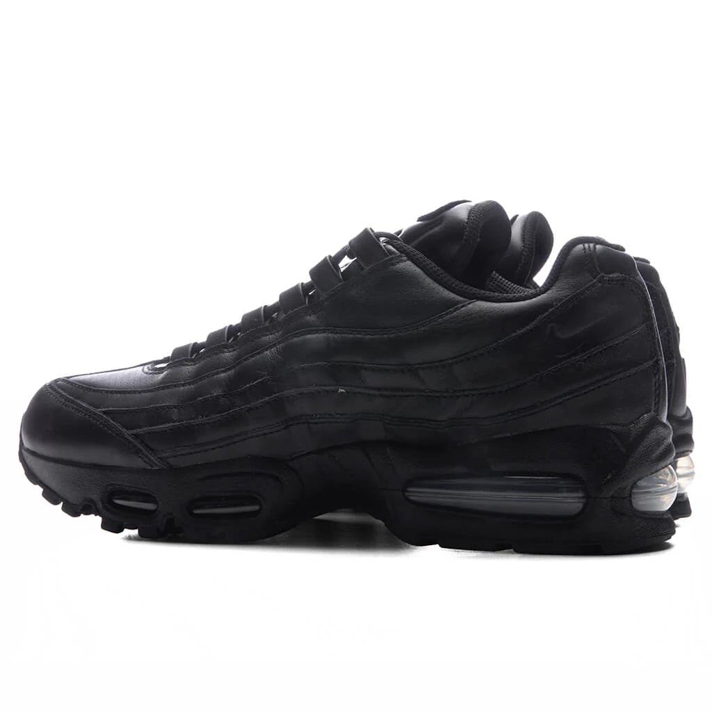 Air Max 95 Big Bubble Leather Black Black Black