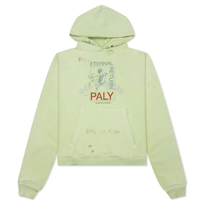 Eternal Return Hooded Sweatshirt Light Green