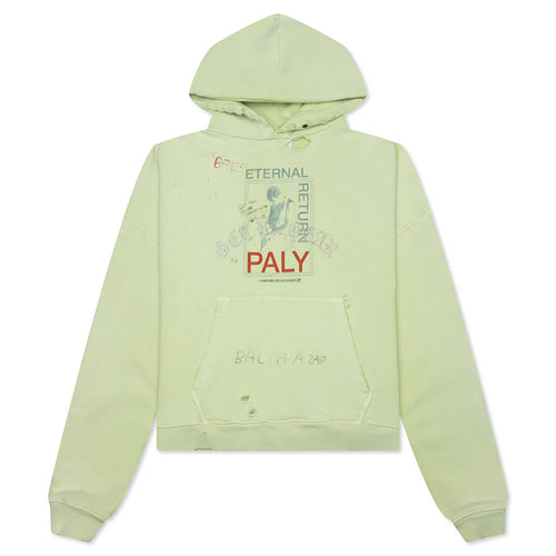 Eternal Return Hooded Sweatshirt Light Green