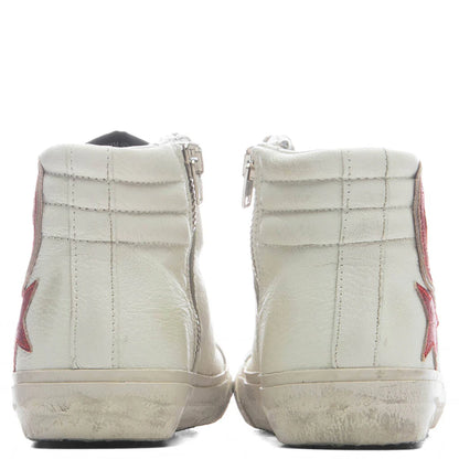 Womens Slide Penstar White Red