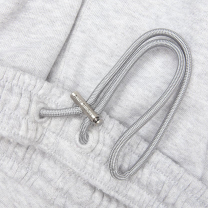 Fleece Logo Sweatpants Pale Grey Melange