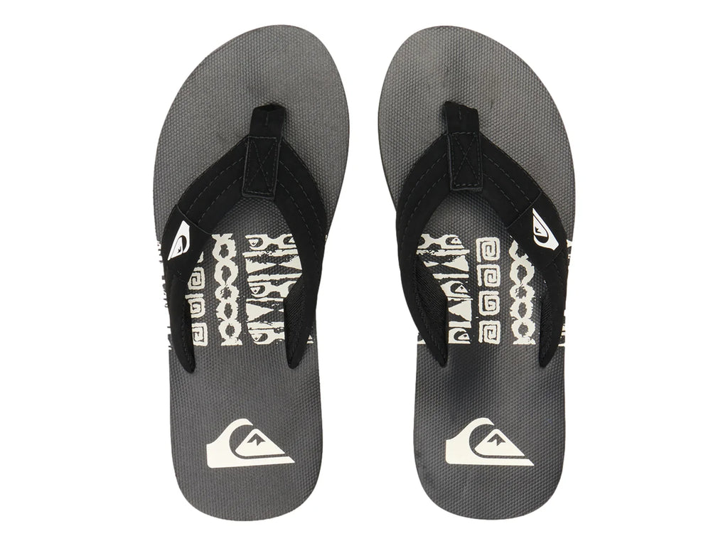 Sandalias Quiksilver Makaha Layback Negro para Hombre