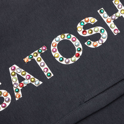 Studded Logo Short Black