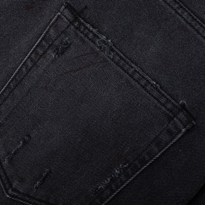 Baggy Moto Pant Washed Black