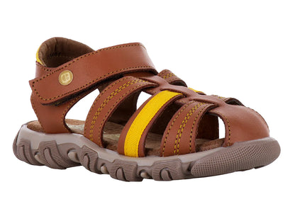 Sandalias Confratelli Color Camel para Niño