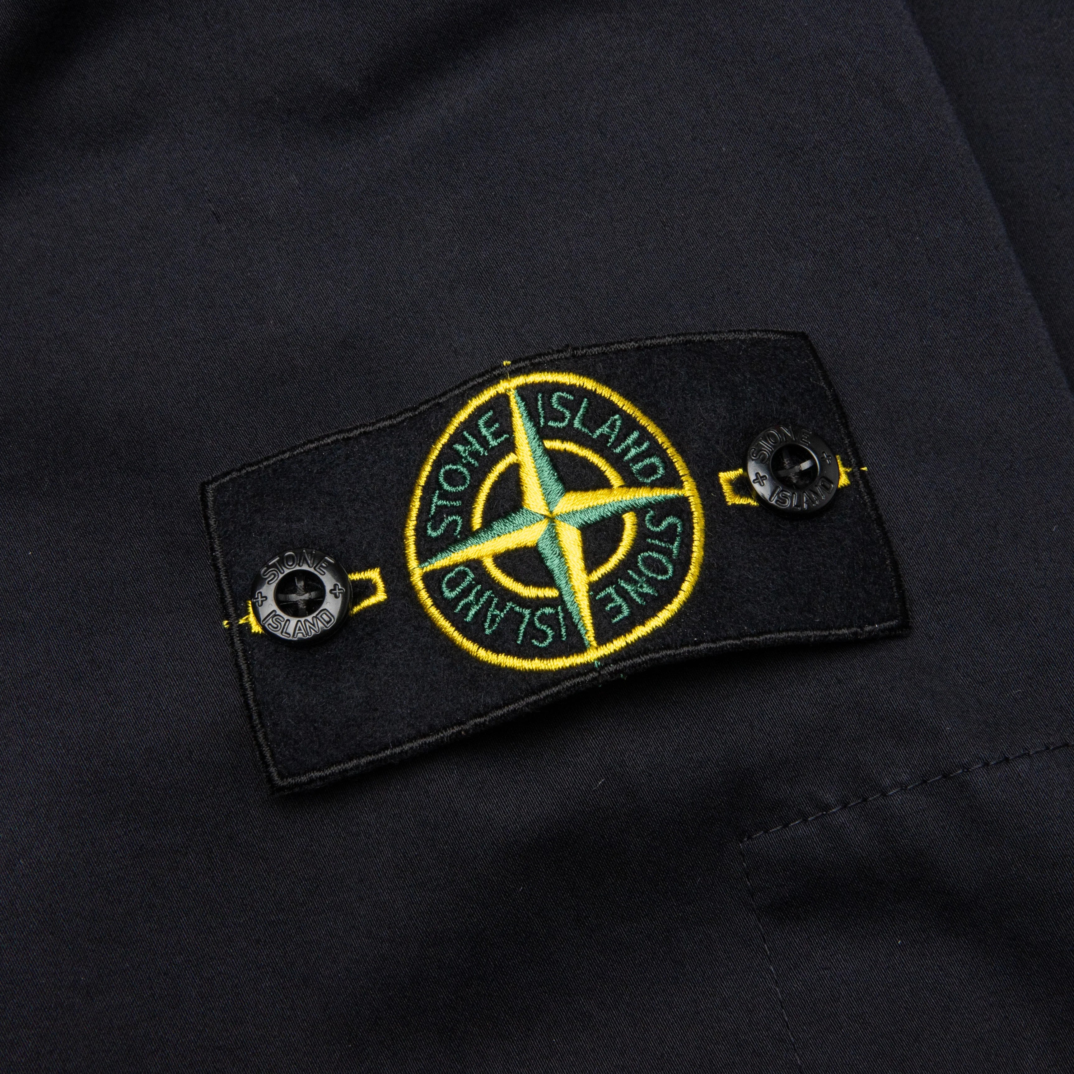 Regular Fit Overshirt Navy Blue