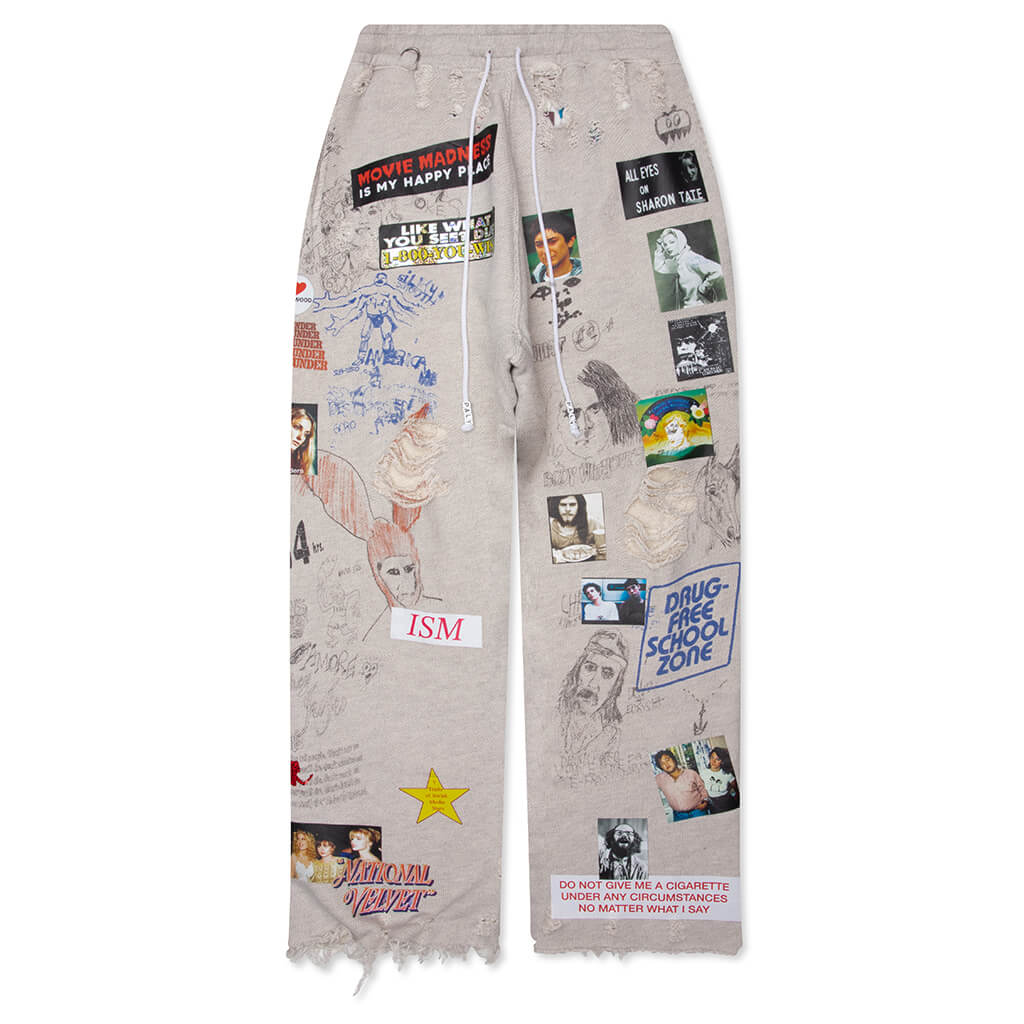 Movie Madness Sweatpant Grey