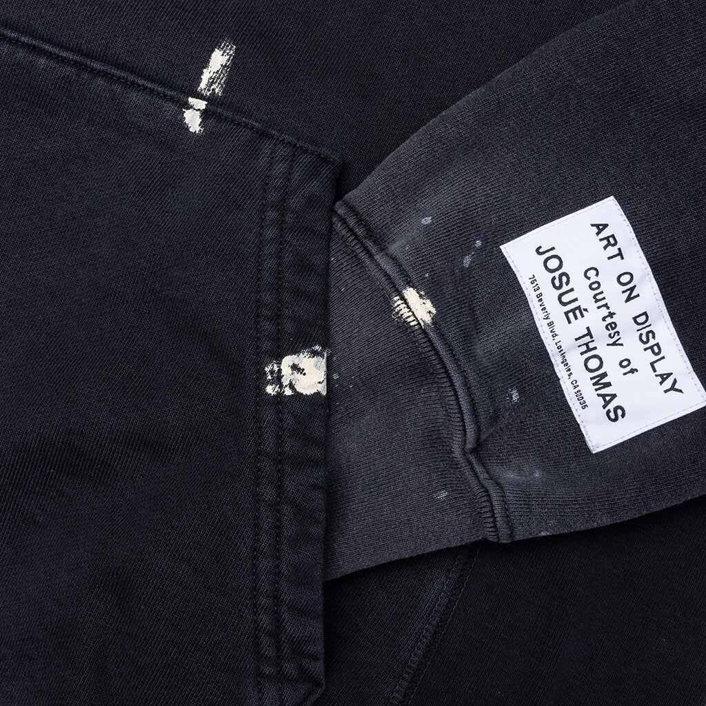 GD Paint Logo Hoodie Vintage Black
