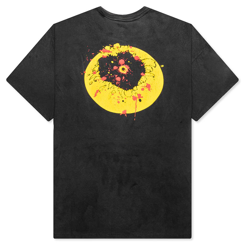 S S T Shirt Smile Black