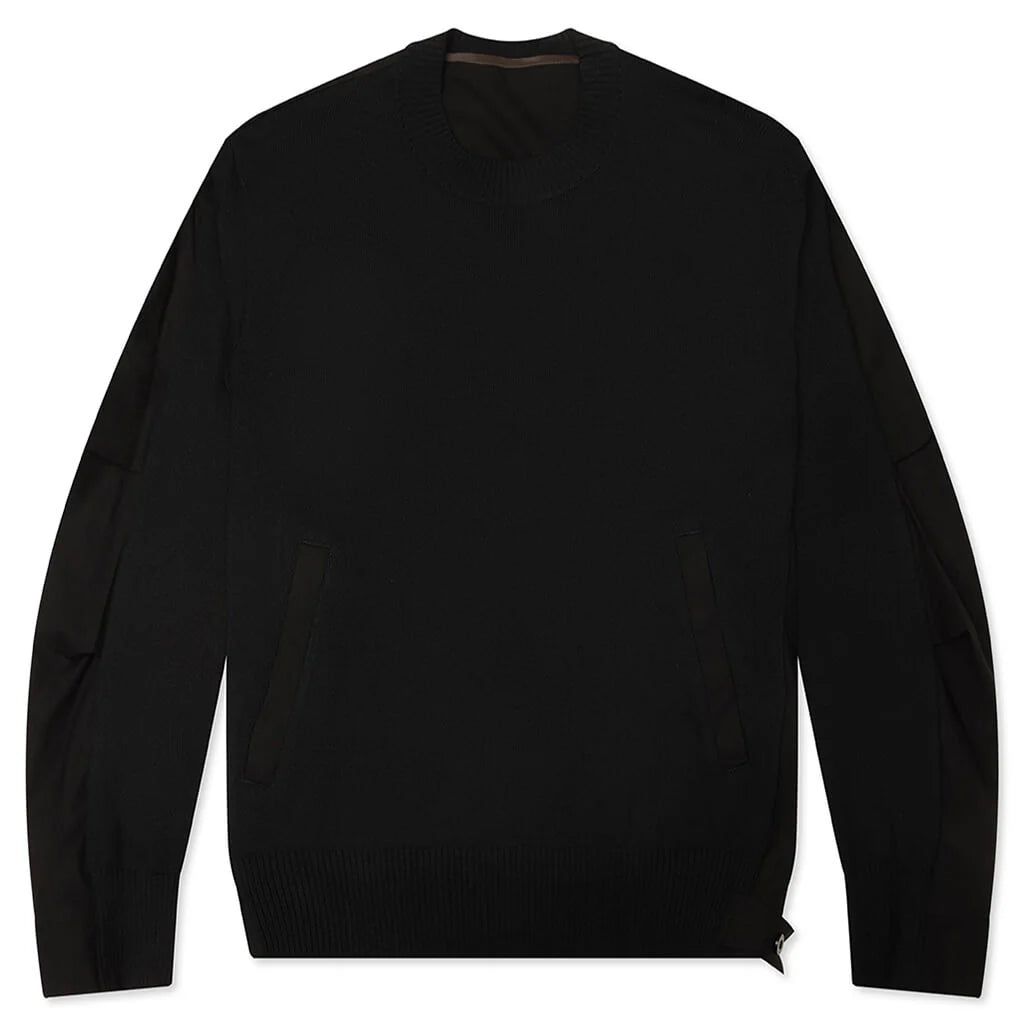 Cotton Typewriter x Knit Pullover Black