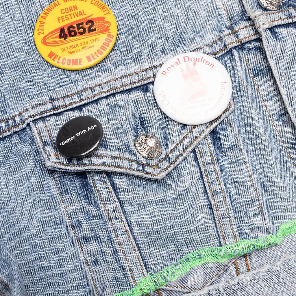 Escapade Reversible Denim Jacket Blue