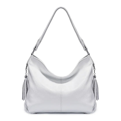 Bolsa de Ombro de Couro Bolzano