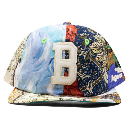 Antique Reconstructed Silk Hat Multi