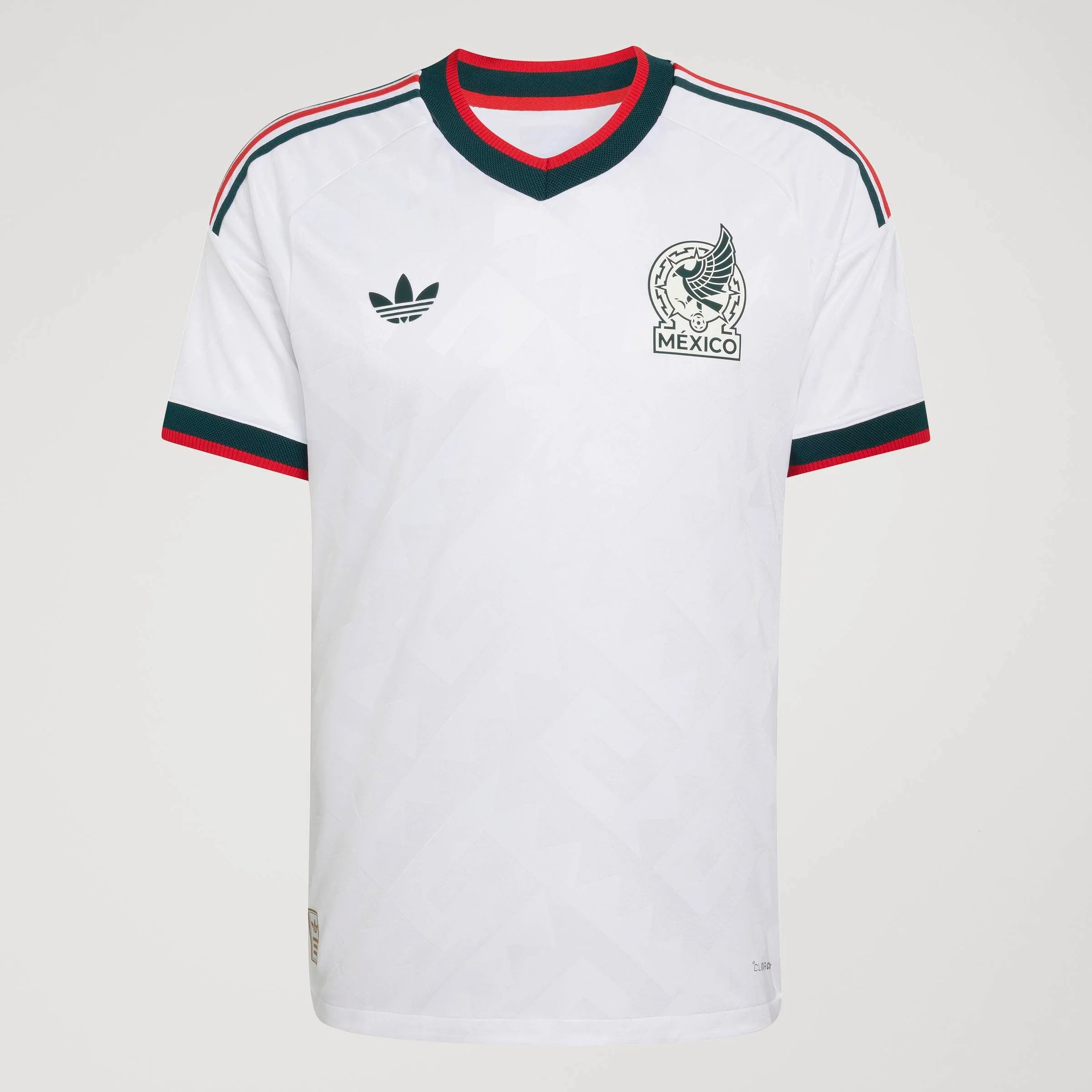 adidas Mexico Away Authentic Mens Soccer Jersey 2026 White