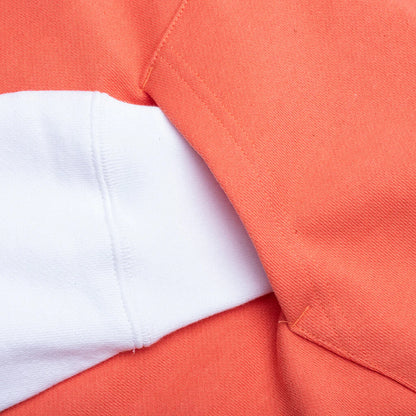 Shark Full Zip Hoodie Korea Orange