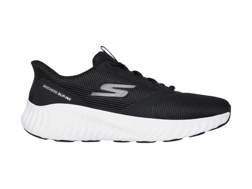 Tenis Skechers Go Run Now Negro y Blanco para Hombre