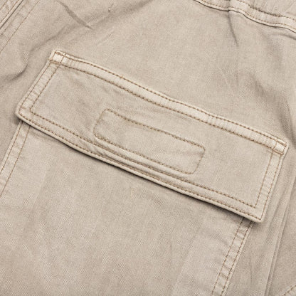 Denim Pusher Pants Pearl