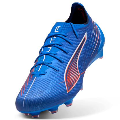 PUMA Ultra 6 Ultimate Womens Firm Ground Soccer Cleats Blue White