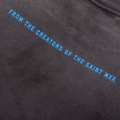 Saint M6 x The Matrix Green Logo S S Tee Black