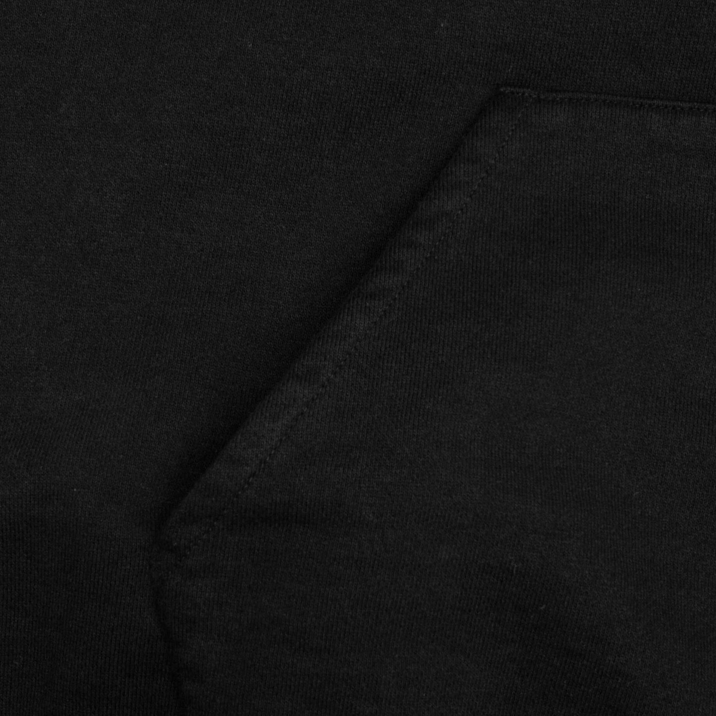 Ribbon Saint Hoodie Black