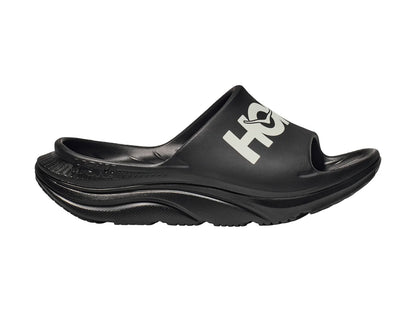 Sandalias HOKA Ora Athletic Slide Negro Blanco para Hombre