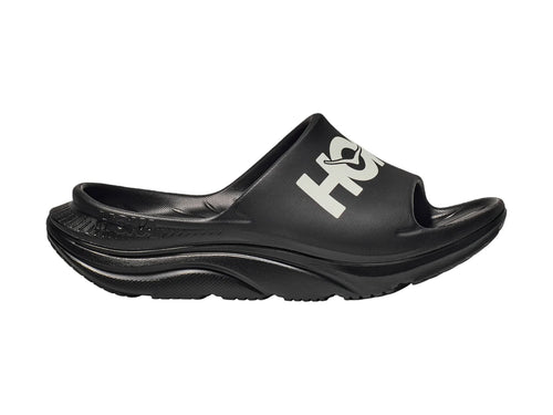 Sandalias HOKA Ora Athletic Slide Negro Blanco para Hombre