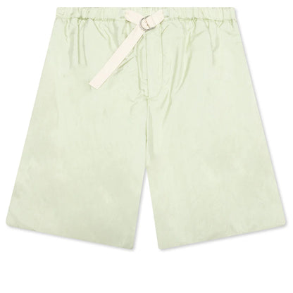 Belted Shorts Soft Pigment Green
