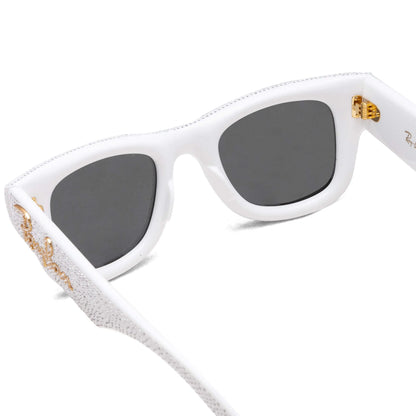 Ray Ban x AAP Rocky Wayfarer Puffer Crystal Pavé Edition White Strass Pave