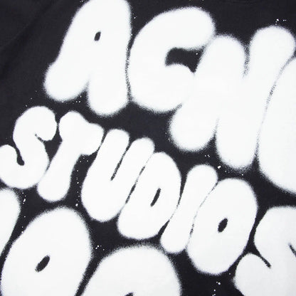 1996 Sprayed T Shirt Black White