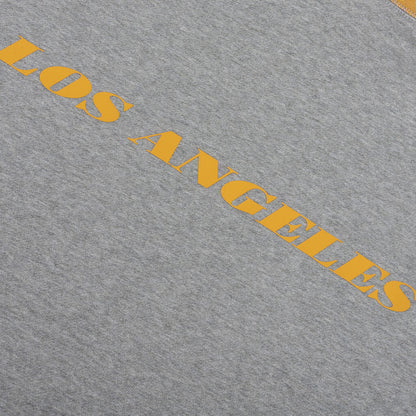 Fear of God Essentials x NBA Lakers Sport Hoodie Concrete Heather Canyon
