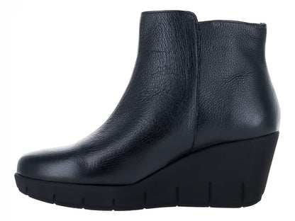 Botines Hispana de Piel Negro para Mujer