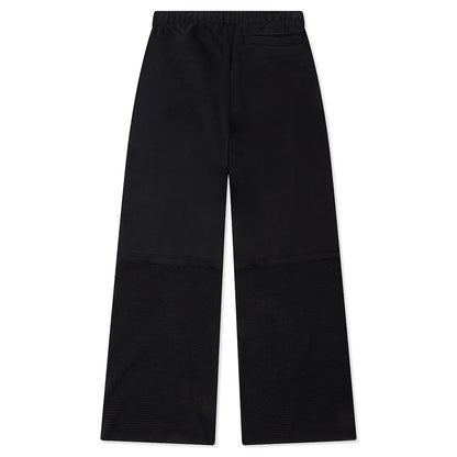 Studded Double Layer Sweatpant Black