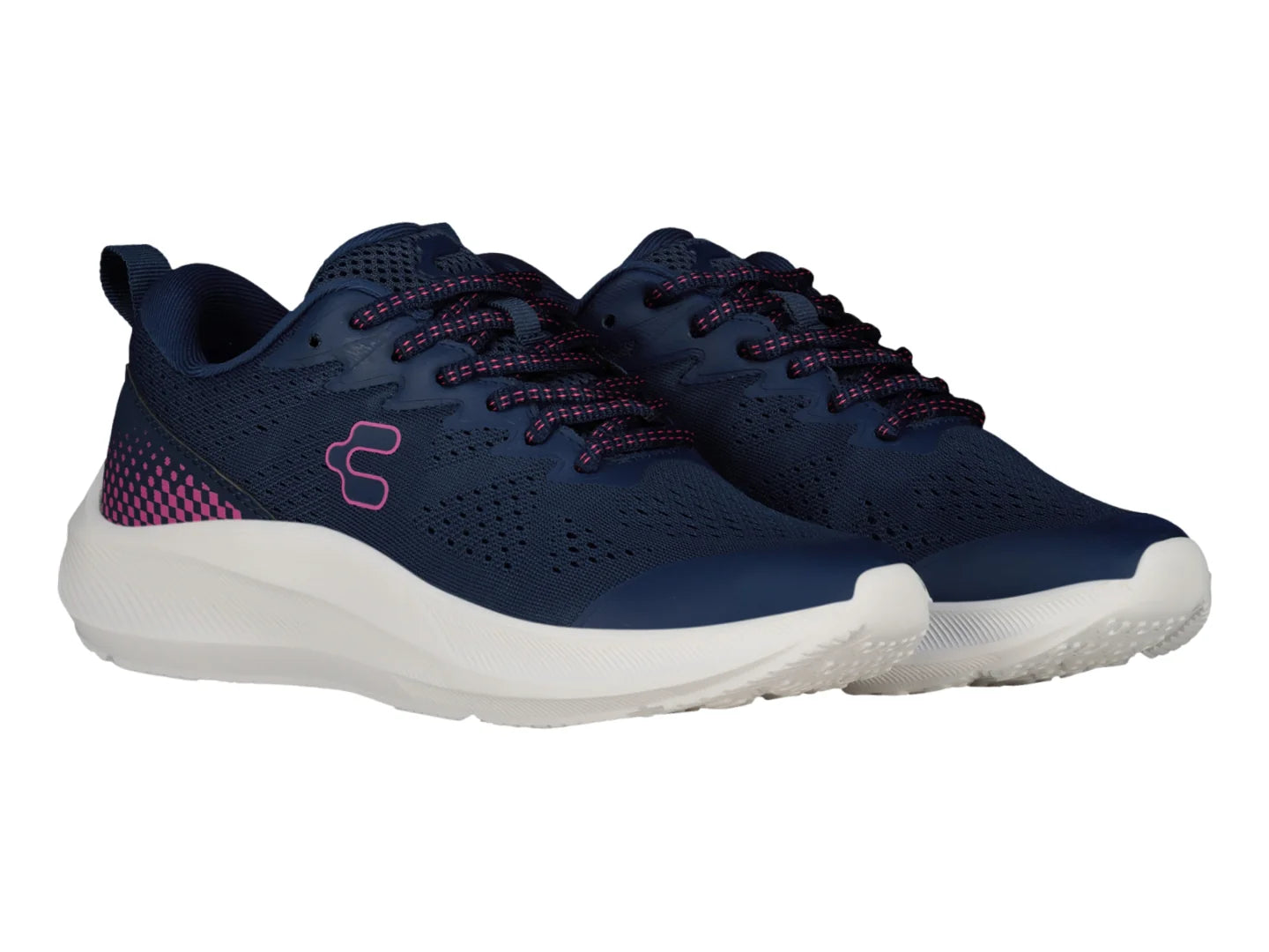 Tenis Charly Road Casual Marino y Fucsia para Mujer