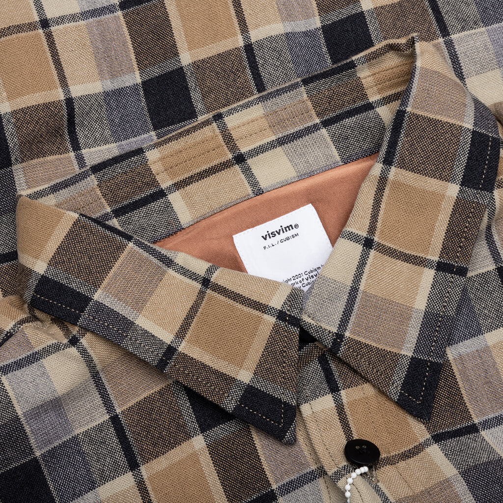Lumber Check L S Beige