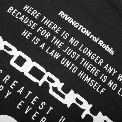 The Anti Body Vintage L S Tee Black