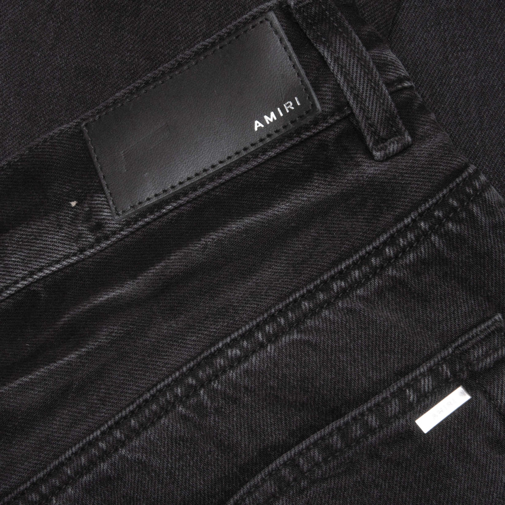 Release Hem Straight Jean Faded Black