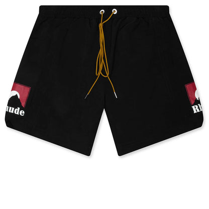 Moonlight Logo Short Black Red White